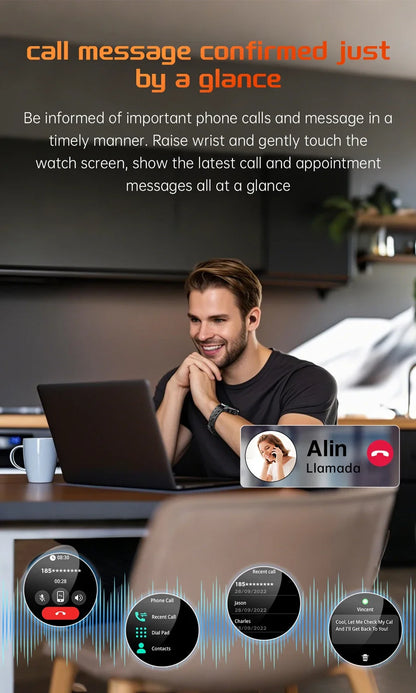 Xiaomi 1100mAh Military Outdoor Smart Watch Men 1.7-inch Display Compass Sports Watch IP68 Waterproof Bluetooth Call Smartwatch