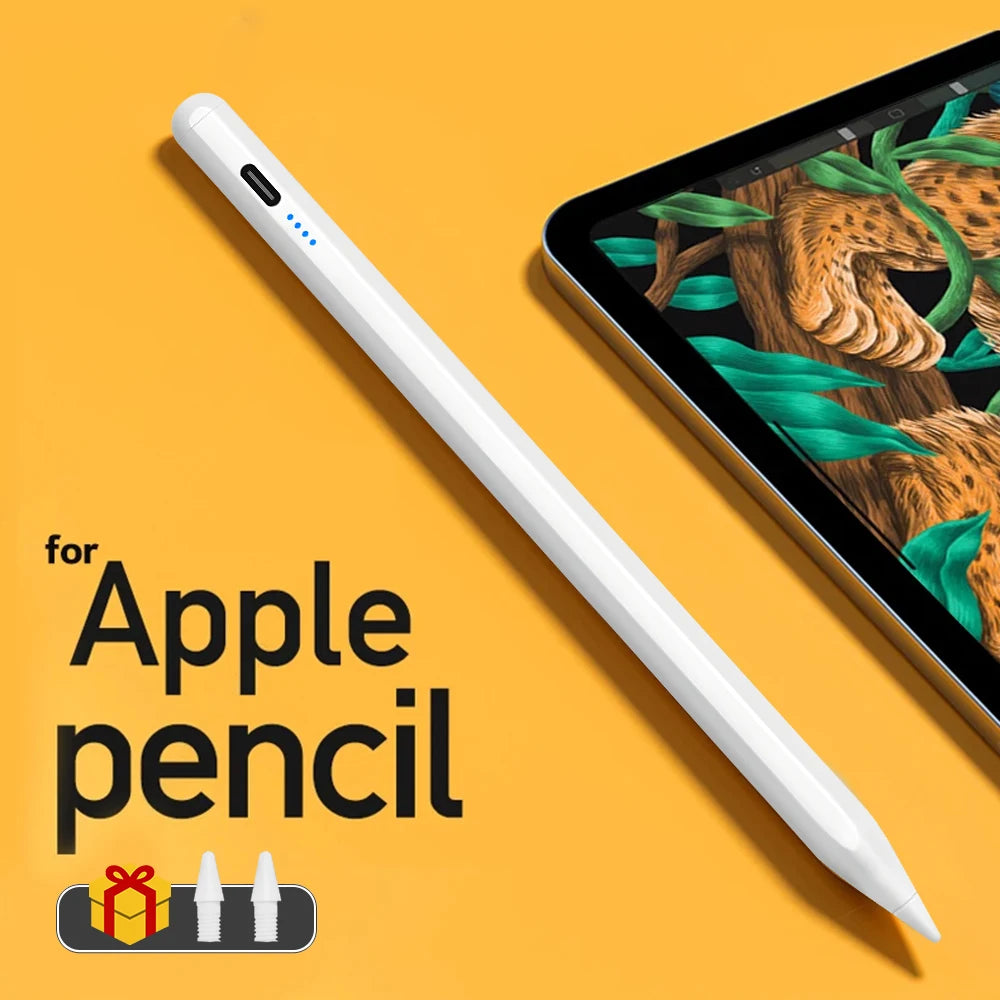 Pen For Apple Pencil with LED Power Indicators Palm Rejection Touch Pencil for 2022 2021 2020 2019 2018 iPad pencil