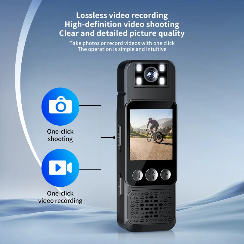 Camera 4K HD DV WIFI Portable Small Digital Video Recorder Mini Micro Sound Recording Device for Outdoor