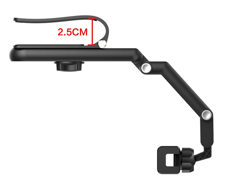 Sun Visor Phone Holder for Car Multifunctional 360° Rotating Sun Visor Cell Phone Holder with IPhone/Samsung/Android